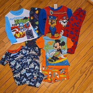 Disney, Paw Patrol and Marvel Kids Pajama Set